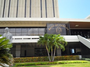 Jamaica's Central Bank head quarters Downtown Kingston 