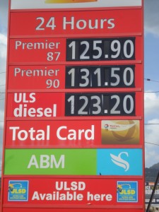 Gas price Man Prk